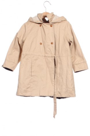 Детско яке Zara, Размер 3-4y/ 104-110 см, Цвят Бежов, Цена 20,14 лв.
