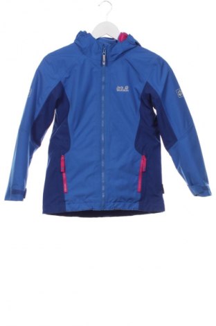 Geacă pentru copii pentru sporturi de iarnă Jack Wolfskin, Mărime 9-10y/ 140-146 cm, Culoare Albastru, Preț 178,95 Lei