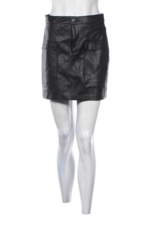Δερμάτινη φούστα Amisu, Μέγεθος S, Χρώμα Μαύρο, Τιμή 10,00 €
