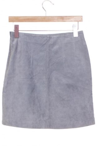 Skórzana spódnica Edited, Rozmiar S, Kolor Niebieski, Cena 197,22 zł