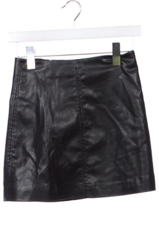 Lederrock H&M, Größe XXS, Farbe Schwarz, Preis € 7,99