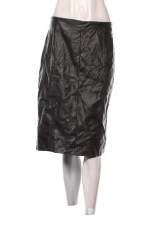 Кожена пола Reserved, Размер L, Цвят Черен, Цена 20,99 лв.