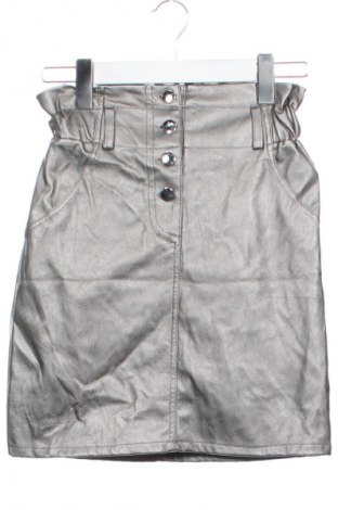 Kožená sukňa  Unbranded, Veľkosť XS, Farba Strieborná, Cena  29,95 €