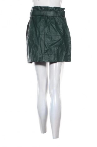 Kožená sukně  Zara, Velikost S, Barva Zelená, Cena  189,00 Kč