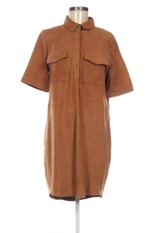 Lederkleid Cream, Größe M, Farbe Braun, Preis € 41,98