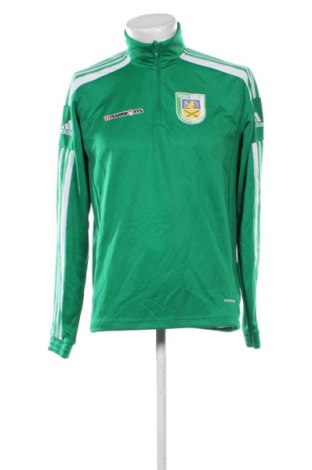 Ανδρική μπλούζα Adidas, Μέγεθος L, Χρώμα Πράσινο, Τιμή 18,99 €