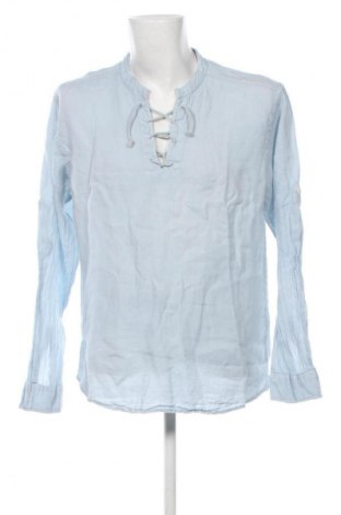 Bluză de bărbați RNT23 Jeans, Mărime XL, Culoare Albastru, Preț 107,89 Lei