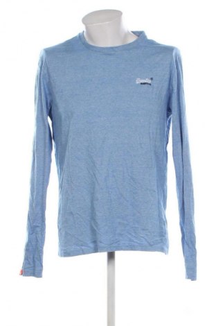 Ανδρική μπλούζα Superdry, Μέγεθος XXL, Χρώμα Μπλέ, Τιμή 16,99 €