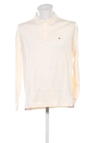 Męska bluzka Tommy Hilfiger, Rozmiar L, Kolor ecru, Cena 214,99 zł