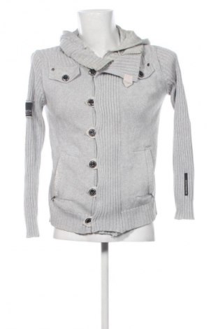 Jachetă tricotată de bărbați Cross, Mărime M, Culoare Gri, Preț 126,00 Lei