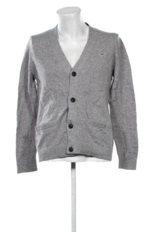 Jachetă tricotată de bărbați Hollister, Mărime M, Culoare Gri, Preț 89,99 Lei