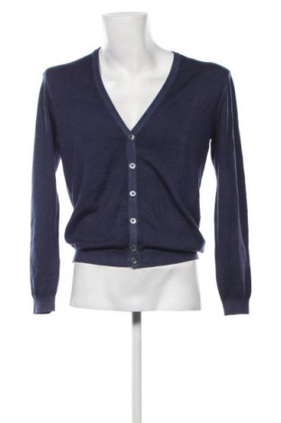 Herren Strickjacke Boggi, Größe L, Farbe Blau, Preis 52,69 €