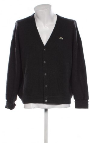 Herren Strickjacke Lacoste, Größe M, Farbe Schwarz, Preis 111,20 €