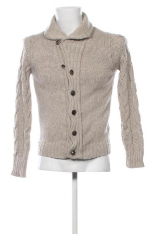 Herren Strickjacke Massimo Dutti, Größe S, Farbe Beige, Preis 31,72 €