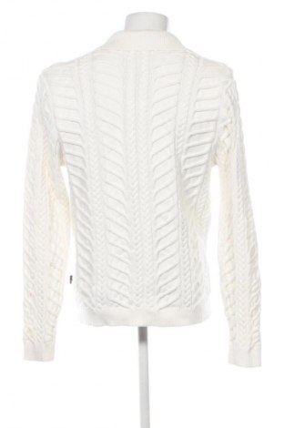 Herren Strickjacke Tiger Of Sweden, Größe XL, Farbe Weiß, Preis € 52,73