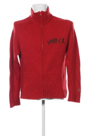 Pánsky kardigán WE, Veľkosť M, Farba Červená, Cena  23,64 €