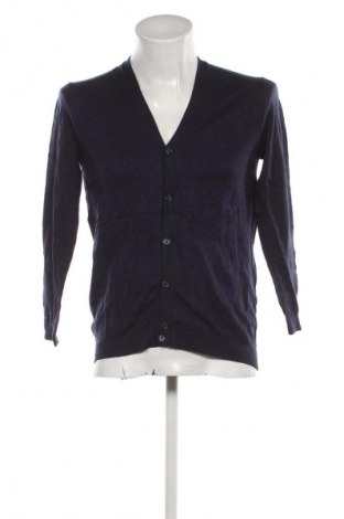 Herren Strickjacke Zara, Größe L, Farbe Blau, Preis 16,99 €