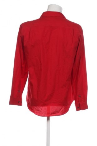 Herrenhemd Angelo Litrico, Größe M, Farbe Rot, Preis € 15,55