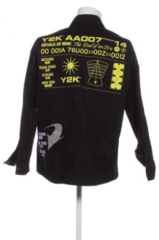 Pánská košile  Bershka, Velikost M, Barva Černá, Cena  366,00 Kč