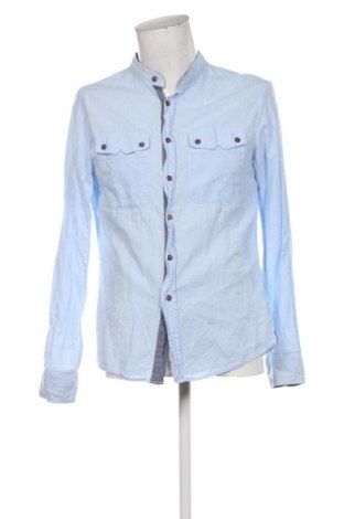 Pánska košeľa  Bershka, Veľkosť L, Farba Modrá, Cena  22,95 €