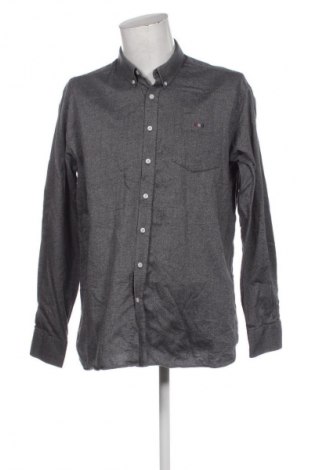 Herrenhemd Bison, Größe XL, Farbe Grau, Preis € 16,88