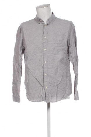 Мъжка риза C&A, Размер L, Цвят Сив, Цена 9,99 лв.