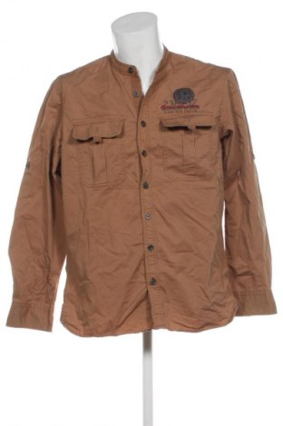 Мъжка риза Canda, Размер L, Цвят Кафяв, Цена 11,99 лв.