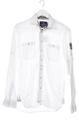 Cămașă de bărbați Canda, Mărime S, Culoare Ecru, Preț 76,00 Lei