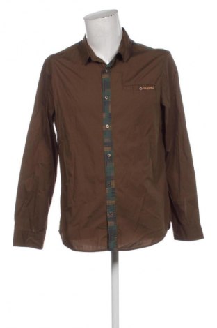 Ανδρικό πουκάμισο Desigual, Μέγεθος L, Χρώμα Πράσινο, Τιμή 28,18 €