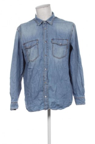 Мъжка риза Diesel, Размер XXL, Цвят Син, Цена 155,00 лв.