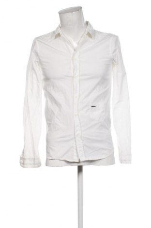 Ανδρικό πουκάμισο Diesel, Μέγεθος M, Χρώμα Εκρού, Τιμή 79,30 €