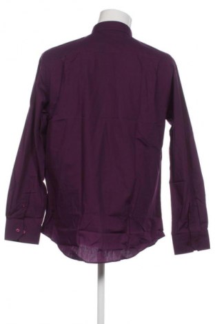 Herrenhemd F&F, Größe L, Farbe Lila, Preis 15,00 €