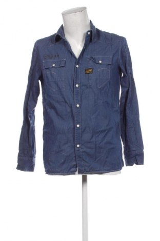 Herrenhemd G-Star Raw, Größe L, Farbe Blau, Preis 38,36 €