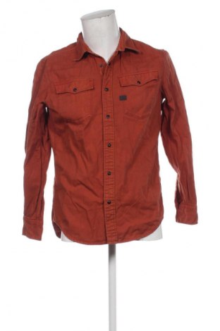 Ανδρικό πουκάμισο G-Star Raw, Μέγεθος L, Χρώμα Καφέ, Τιμή 38,36 €