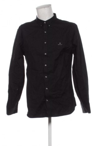 Cămașă de bărbați Gant, Mărime XXL, Culoare Negru, Preț 462,99 Lei