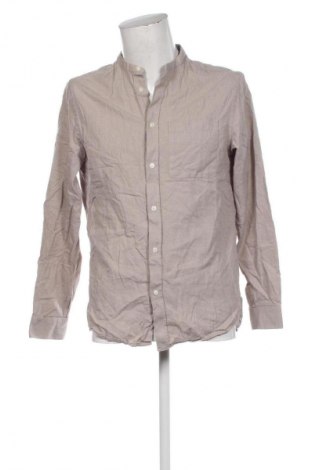 Herrenhemd H&M, Größe M, Farbe Beige, Preis 10,99 €