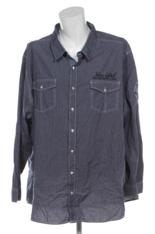 Męska koszula Identic, Rozmiar 5XL, Kolor Niebieski, Cena 30,99 zł