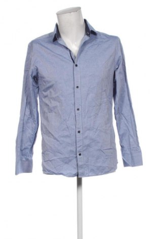 Ανδρικό πουκάμισο Jack & Jones, Μέγεθος L, Χρώμα Μπλέ, Τιμή 12,99 €