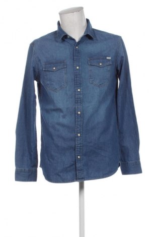 Cămașă de bărbați Jack & Jones, Mărime L, Culoare Albastru, Preț 215,79 Lei
