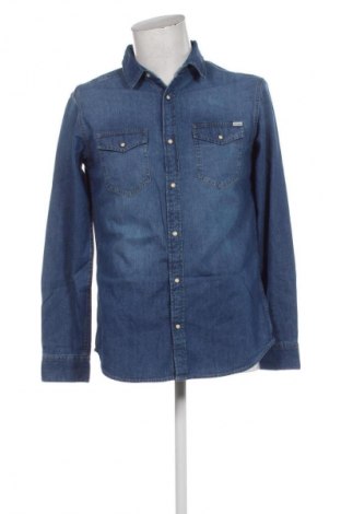 Cămașă de bărbați Jack & Jones, Mărime M, Culoare Albastru, Preț 215,79 Lei