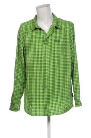 Ανδρικό πουκάμισο Jack Wolfskin, Μέγεθος XXL, Χρώμα Πολύχρωμο, Τιμή 22,99 €