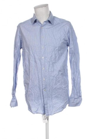 Ανδρικό πουκάμισο Jacques Britt, Μέγεθος L, Χρώμα Μπλέ, Τιμή 10,99 €