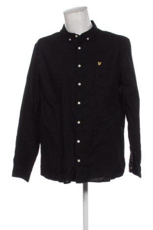 Мъжка риза Lyle & Scott, Размер XXL, Цвят Черен, Цена 34,99 лв.