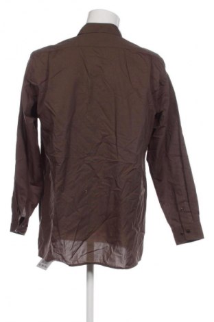 Ανδρικό πουκάμισο Olymp, Μέγεθος XL, Χρώμα Καφέ, Τιμή 15,99 €