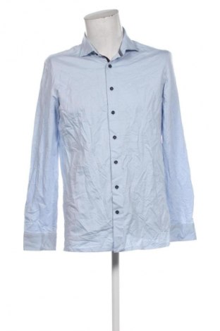 Мъжка риза Olymp, Размер L, Цвят Син, Цена 36,99 лв.