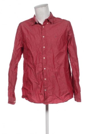 Pánská košile  Tommy Hilfiger, Velikost XXL, Barva Červená, Cena  909,00 Kč