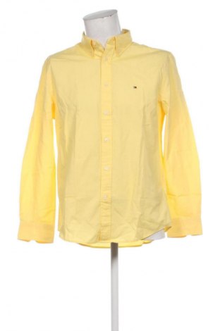 Herrenhemd Tommy Hilfiger, Größe L, Farbe Gelb, Preis 62,99 €
