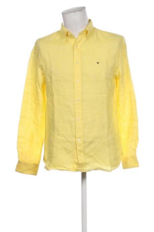 Мъжка риза Tommy Hilfiger, Размер M, Цвят Жълт, Цена 62,88 €