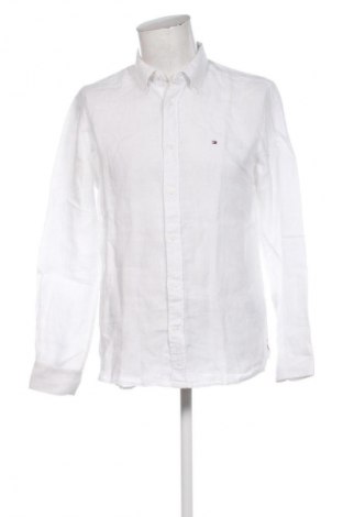 Męska koszula Tommy Hilfiger, Rozmiar M, Kolor Biały, Cena 493,99 zł