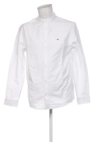 Мъжка риза Tommy Jeans, Размер L, Цвят Бял, Цена 56,24 €